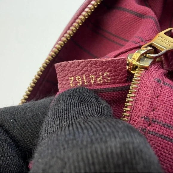 Louis Vuitton Plum Empreinte Speedy 25 Handbag Shoulder Bag - Picture 14 of 16